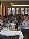 Spielmannszug Cadenberge - Steubenparade 2008 - Frhstck am 9.11.08 im MarC 5 - Teilnehmer an der Wandseite - Klick auf das Bild vergrert.